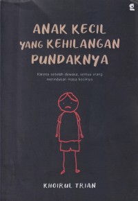 Anak Kecil yang Kehilangan Pundaknya